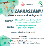 plakat reklamujacy dzień dziecka w Piasecznie